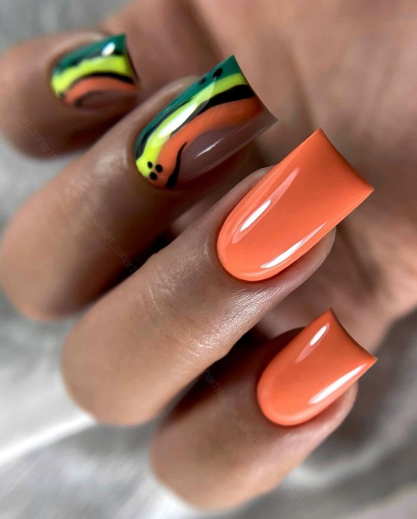 Orange Fall Nails 25 Ideas: The Ultimate Guide to Seasonal Chic