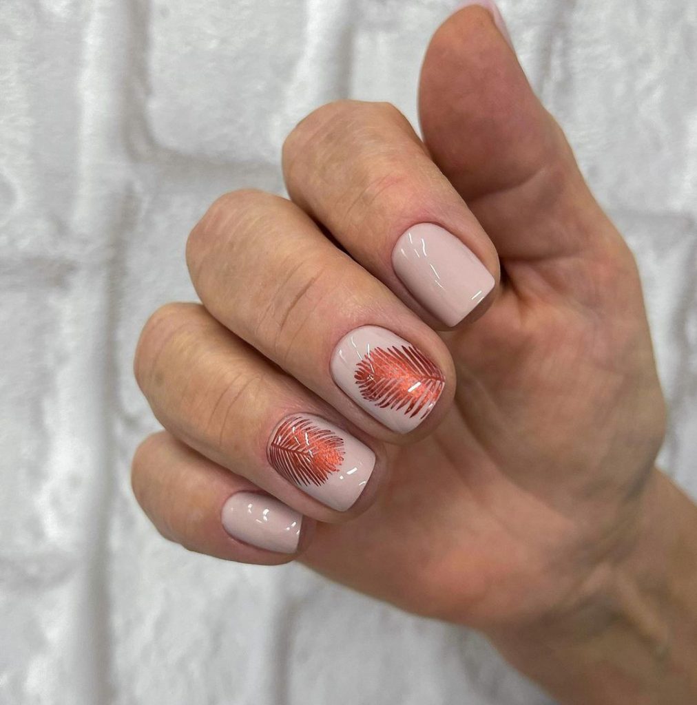 Fall Leaf Nail Designs 25 Ideas: Elevate Your Look This Autumn