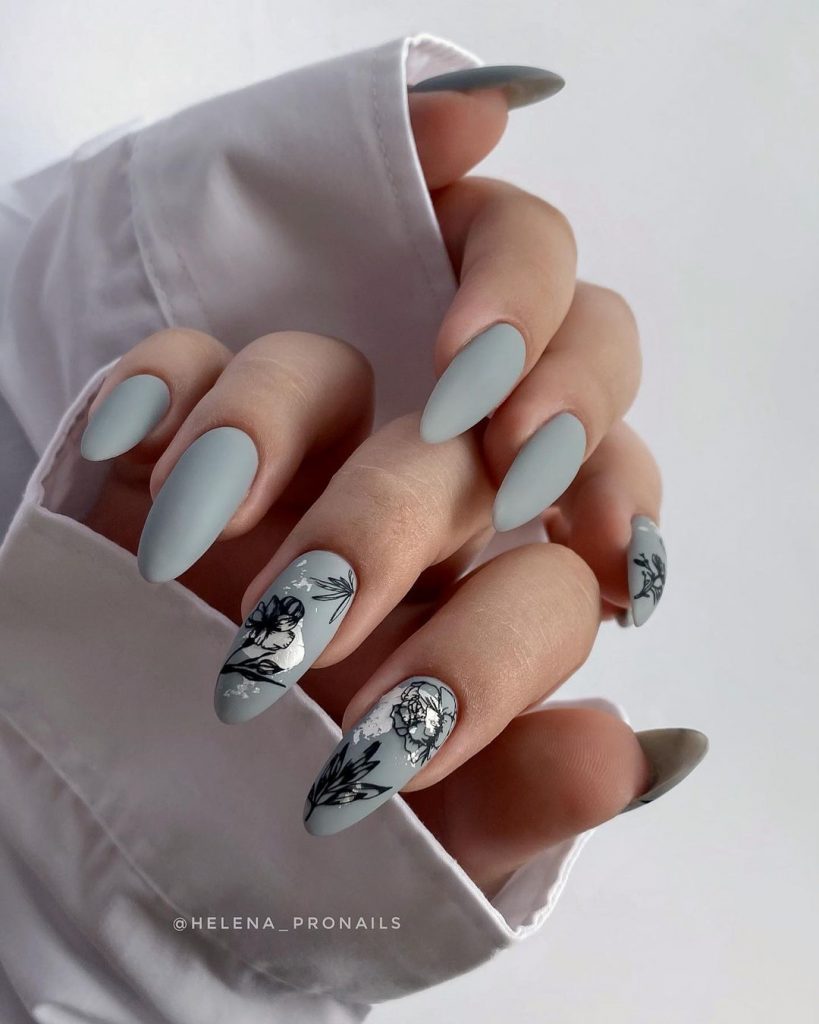 Fall Matte Nails 27 Ideas: Embrace the Elegance of the Season