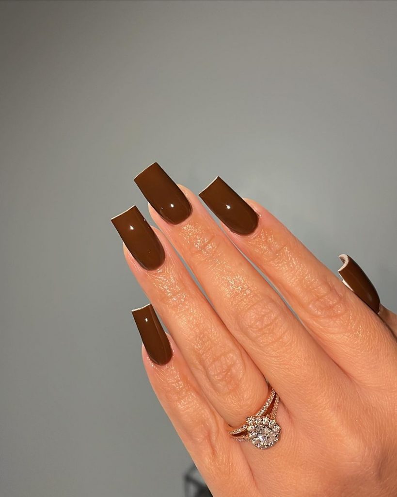 Brown Fall Nails 27 Ideas: The Ultimate Guide to Chic and Cozy Autumn Manicures