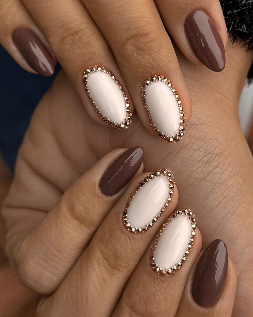 Brown Fall Nails 27 Ideas: The Ultimate Guide to Chic and Cozy Autumn Manicures