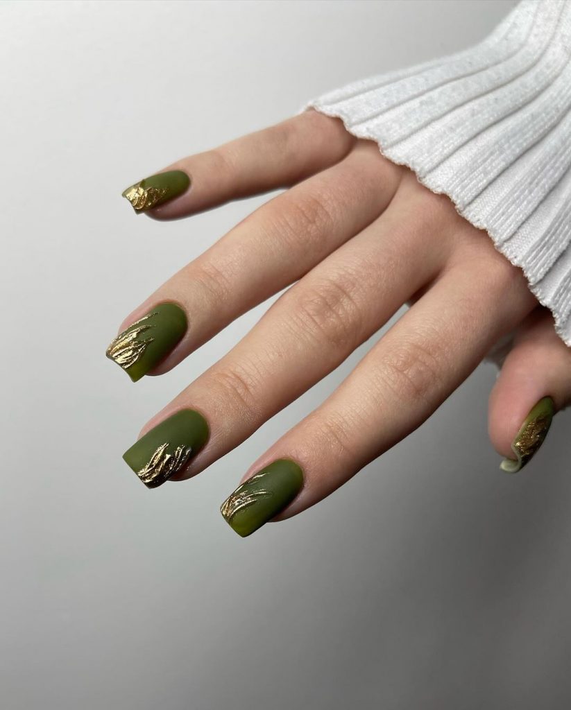 Fall Green Nails 25 Ideas: Your Ultimate Guide to Stunning Autumn Manicures