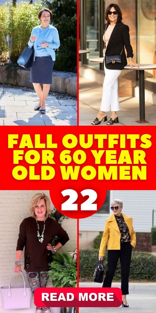 Fall Outfits for 60 Year Old Woman 22 Ideas: Stylish and Trendy Looks for Every Occasion