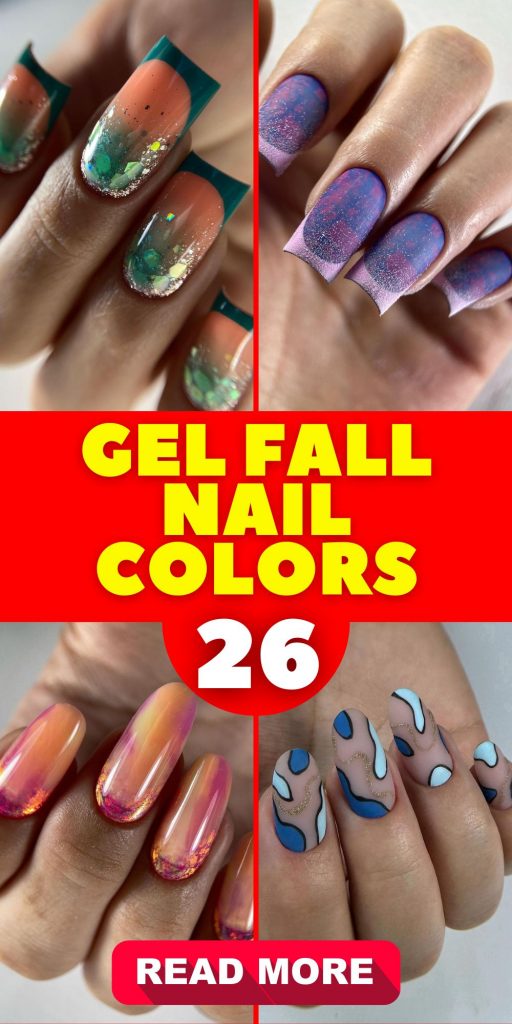 Gel Fall Nail Colors 26 Ideas: Trendy Designs to Rock This Autumn