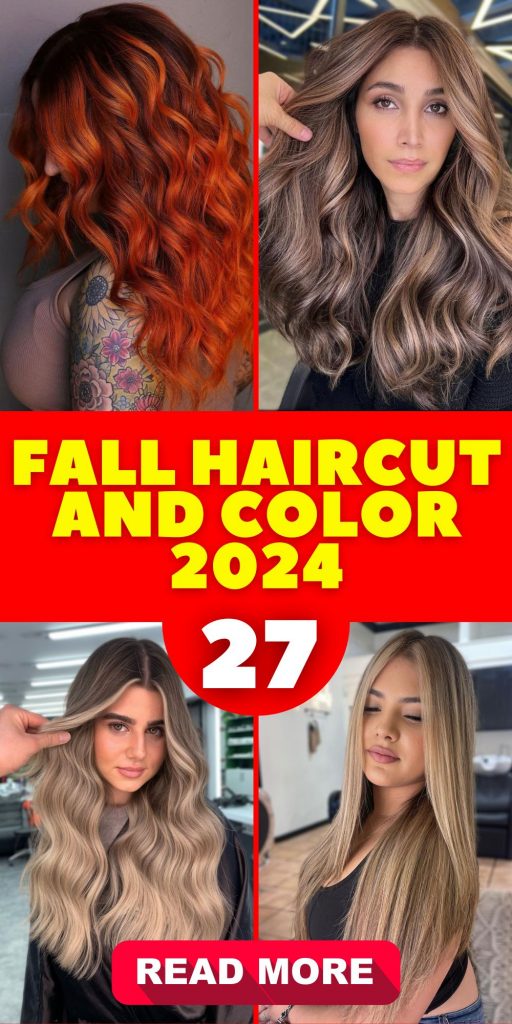 Trending Fall Haircut and Color 27 Ideas for 2024