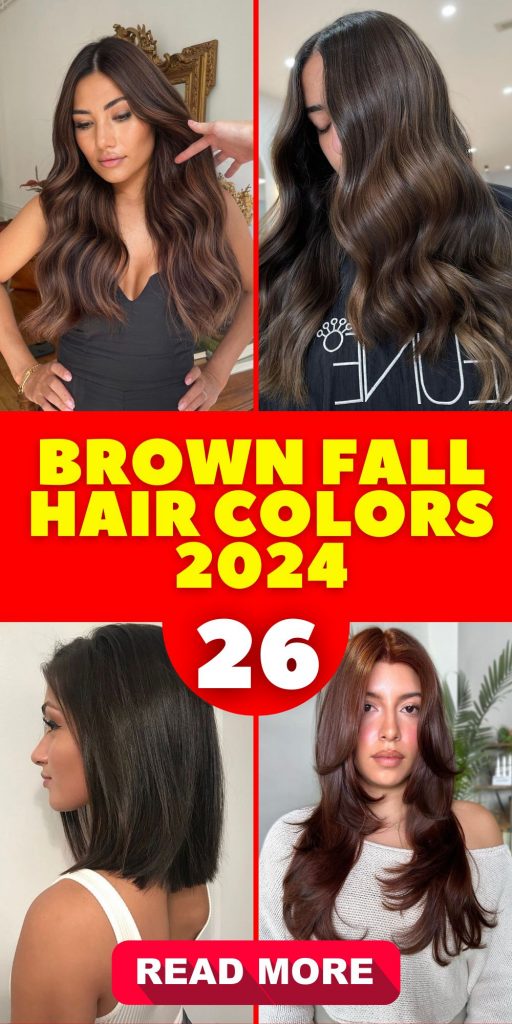 Brown Fall Hair Colors 2024 26 Ideas: The Perfect Shades for the Season