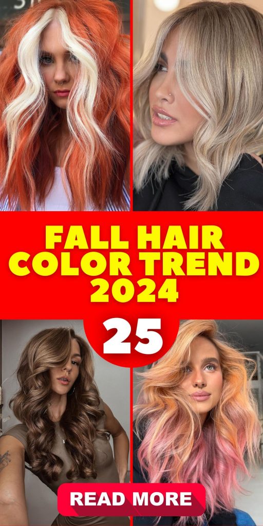 Fall Hair Color Trend 2024 28 Ideas: The Hottest Shades for the Season