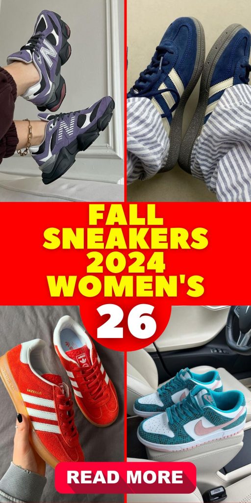 Fall Sneakers 2024 Women's 26 Ideas: Trends, Styles, and Outfits