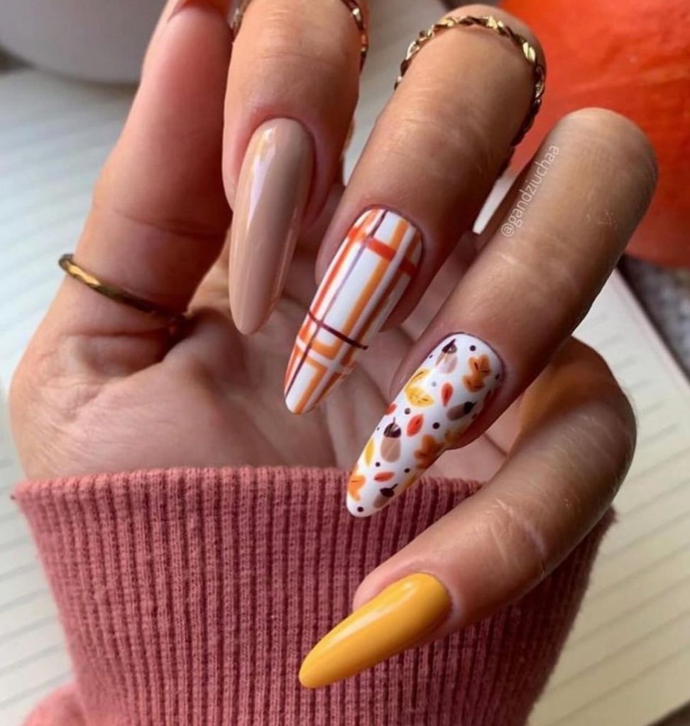 Fall Leaf Nail Art 25 Ideas: Embrace the Season with Stunning Designs