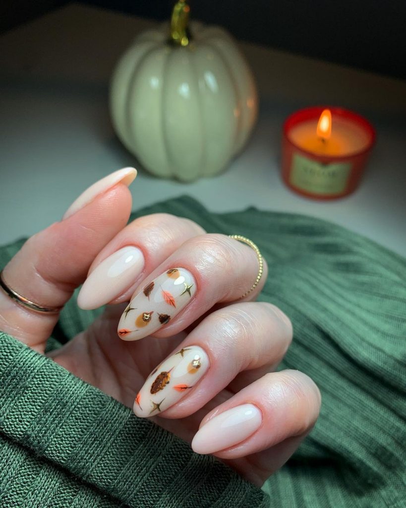 Fall Leaf Nail Art 25 Ideas: Embrace the Season with Stunning Designs