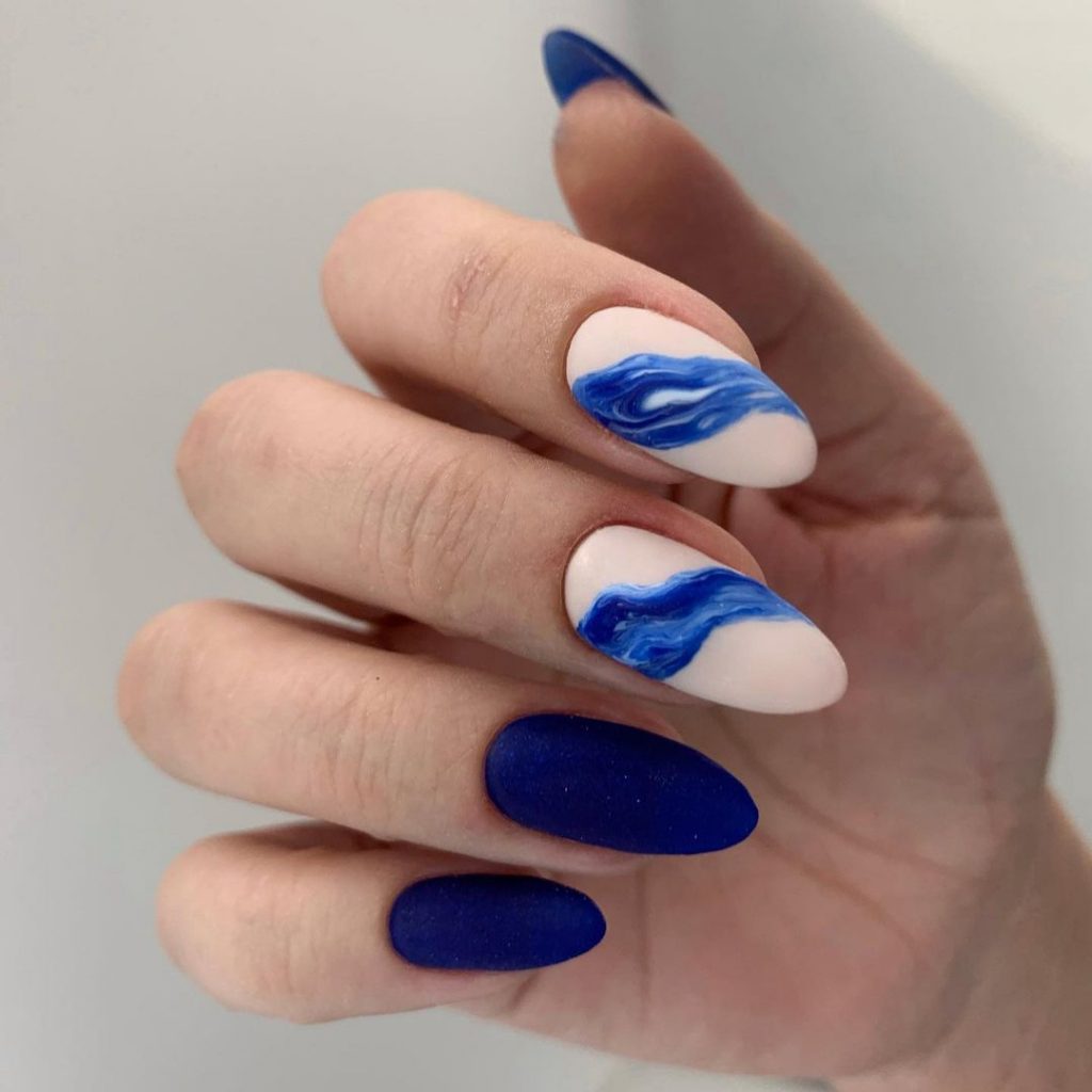 Navy Blue Fall Nails 25 Ideas: Elegant Designs and Seasonal Trends