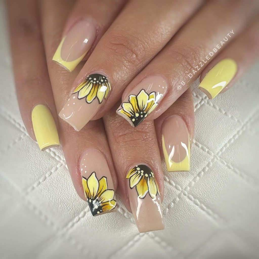 Fall Sunflower Nails: Your Ultimate Guide to Seasonal Manicure 25 Ideas