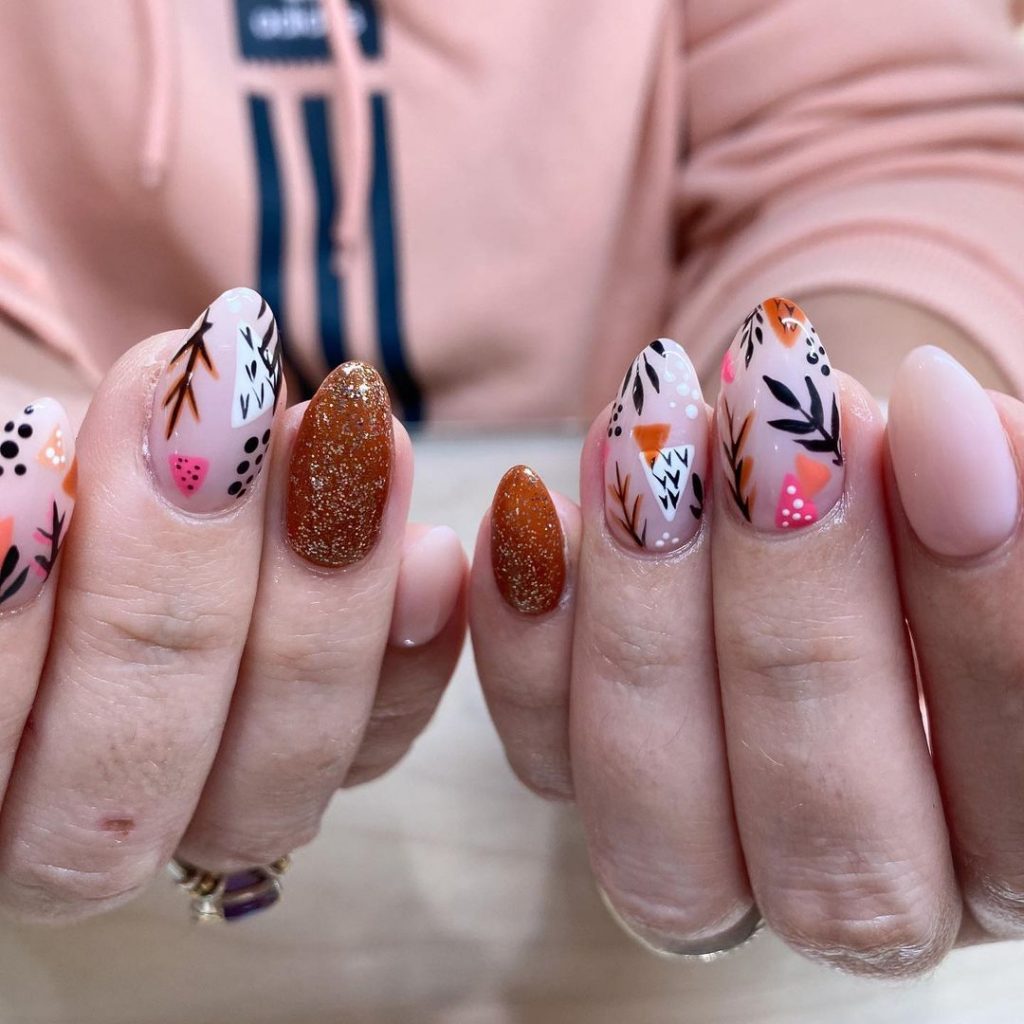 Fall Tree Nail Art 26 Ideas: A Journey Through Autumn Inspired Designs