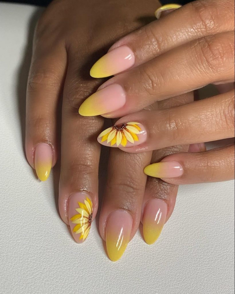 Fall Sunflower Nails: Your Ultimate Guide to Seasonal Manicure 25 Ideas