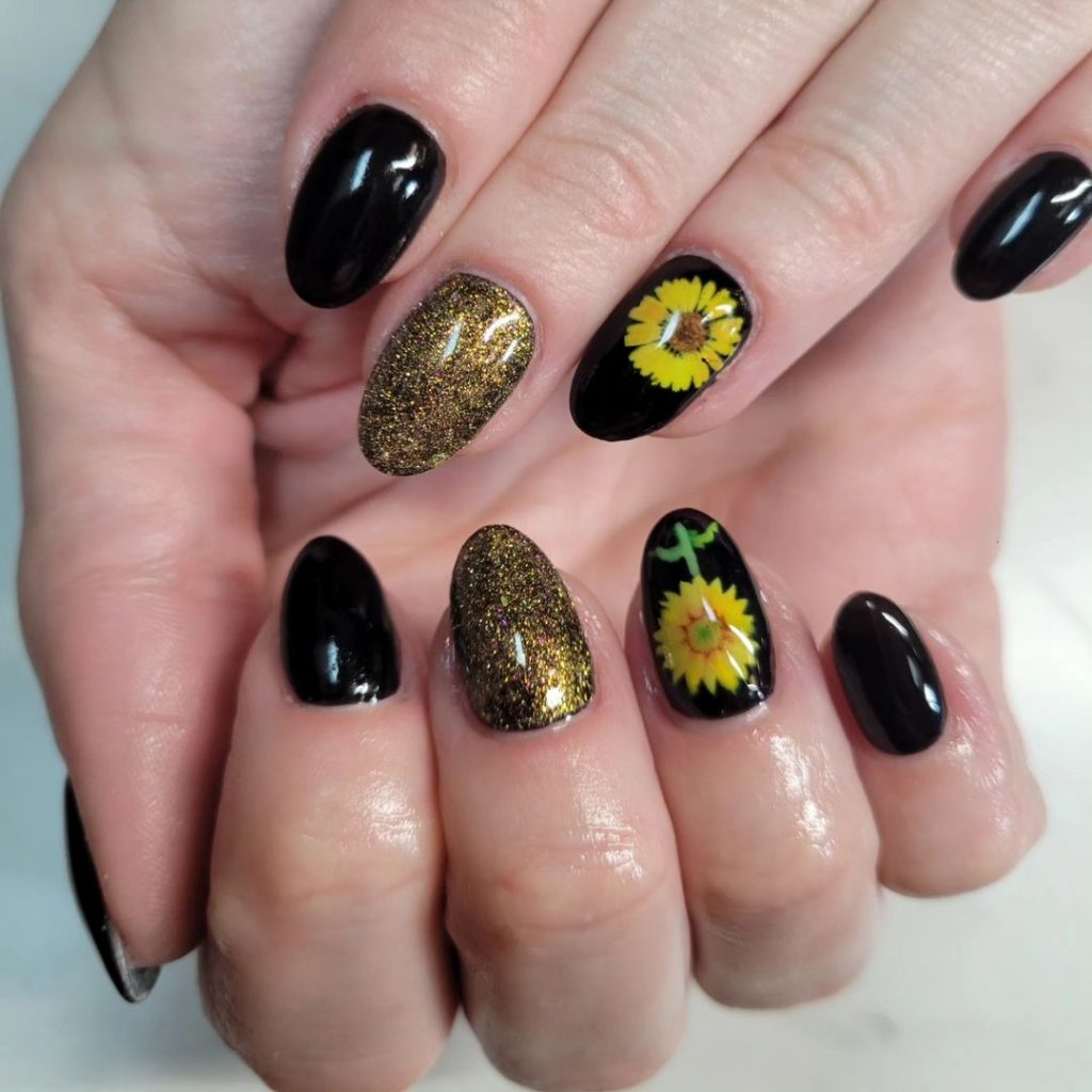 Fall Sunflower Nails: Your Ultimate Guide to Seasonal Manicure 25 Ideas