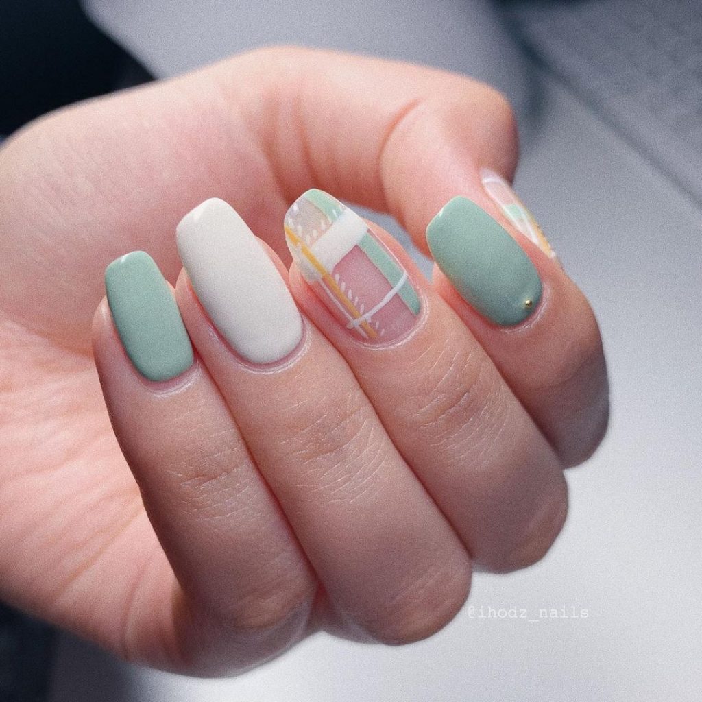 Fall Plaid Nails 2024 23 Ideas: A Trendy Guide to Chic Nail Designs