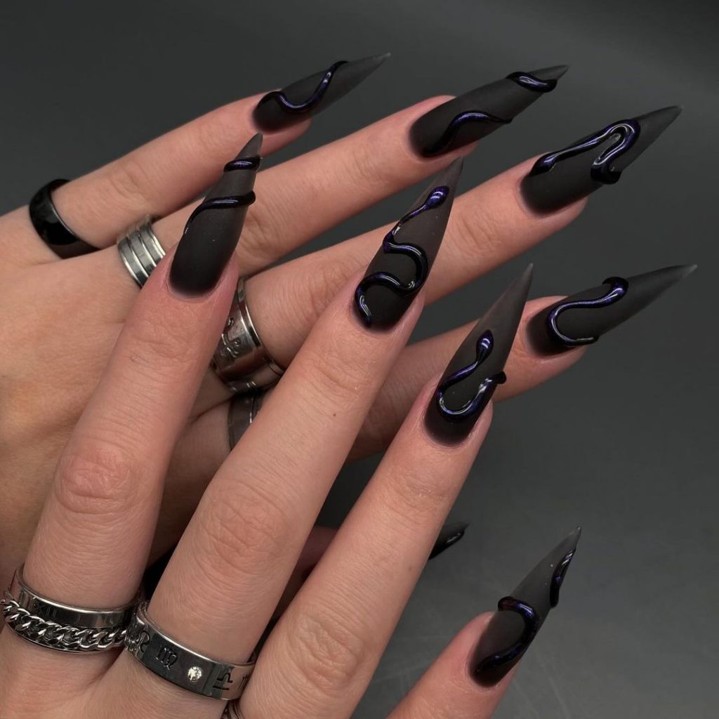 Goth Fall Nails 25 Ideas: Stunning Designs to Inspire Your Next Manicure