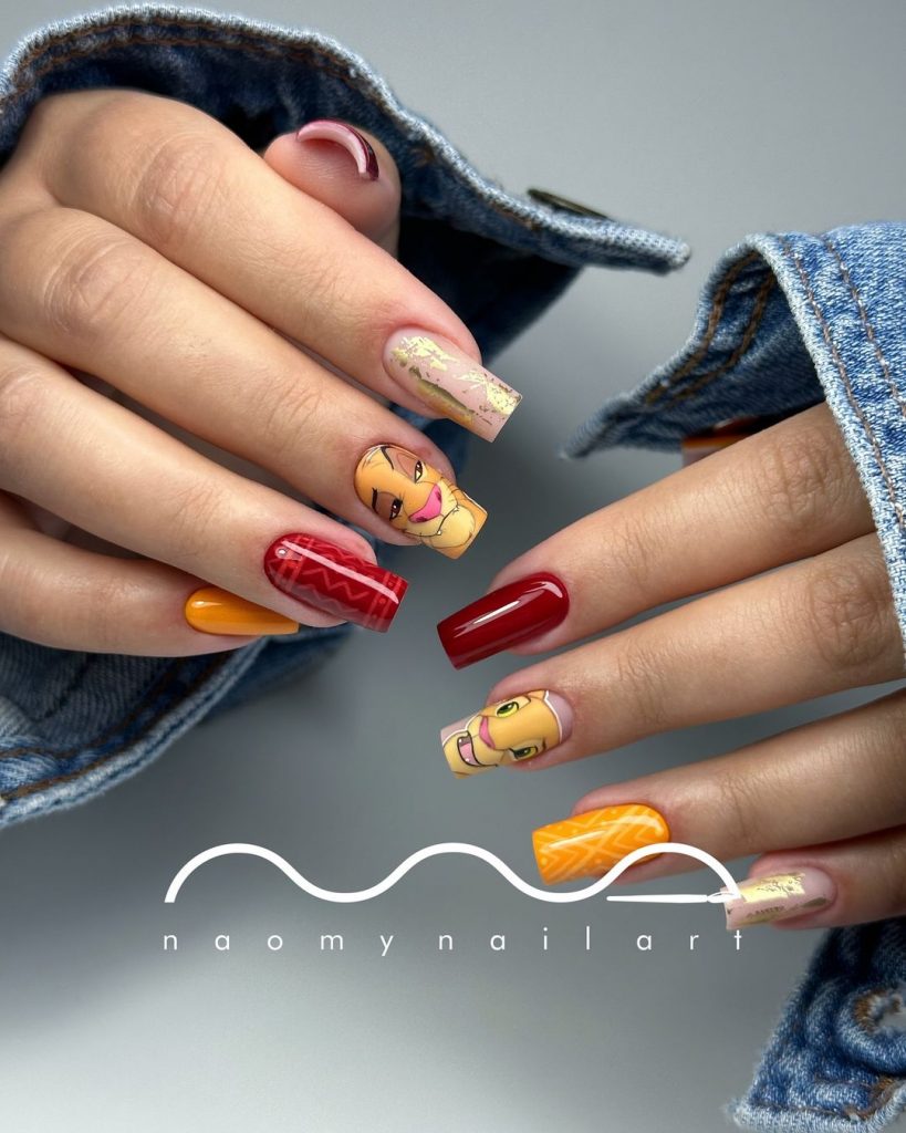 Disney Fall Nails 27 Ideas: A Magical Manicure Guide