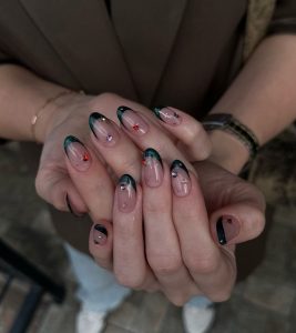 Fall French Nails 2024 Trendy Designs and 26 Ideas