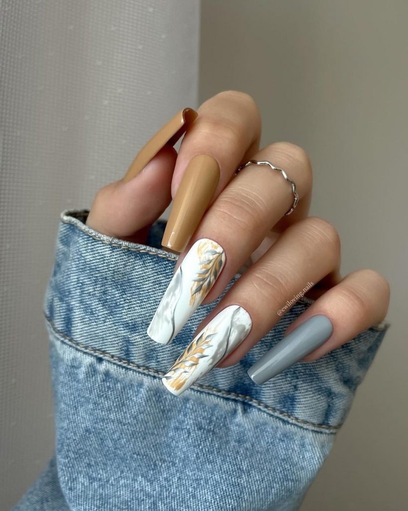 Fall Leaf Nail Art 25 Ideas: Embrace the Season with Stunning Designs