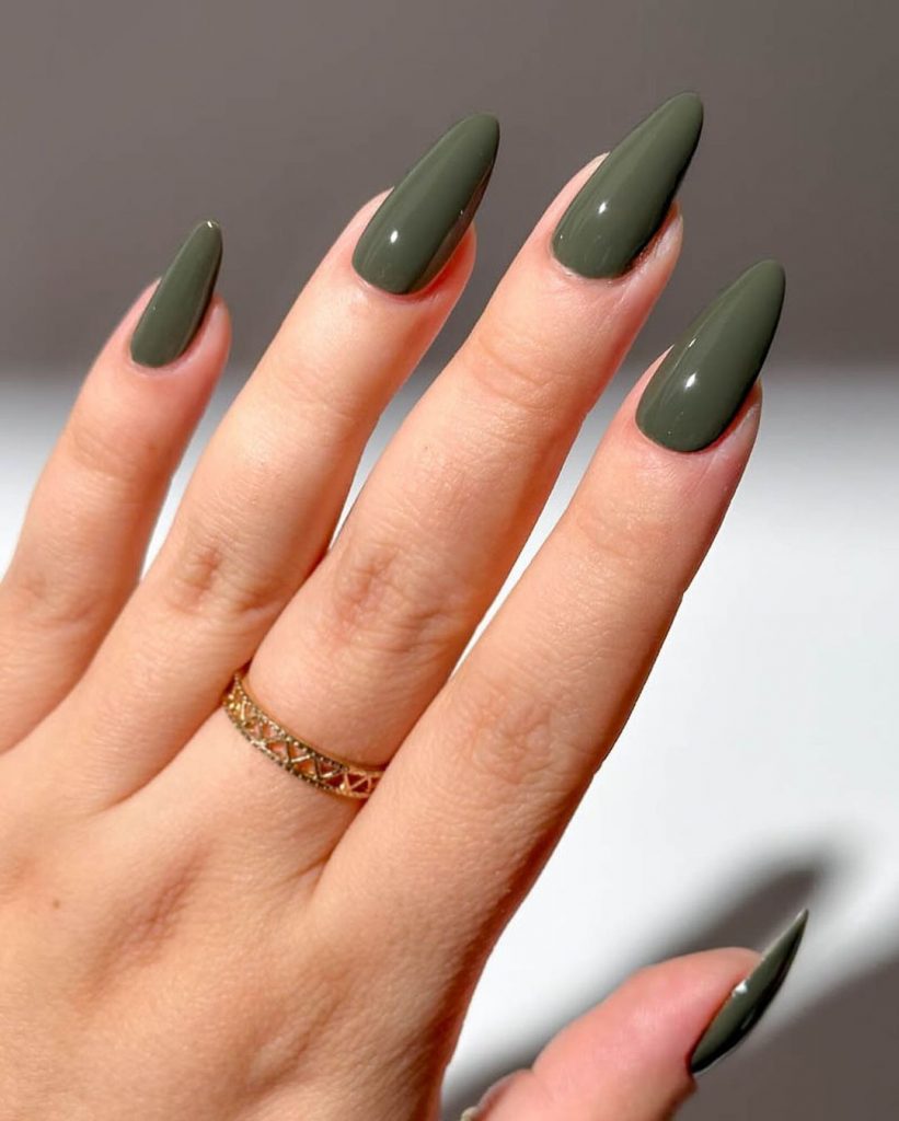 Olive Green Fall Nails 25 Ideas: The Ultimate Guide