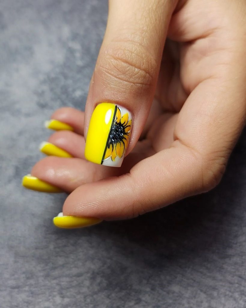 Fall Sunflower Nails: Your Ultimate Guide to Seasonal Manicure 25 Ideas