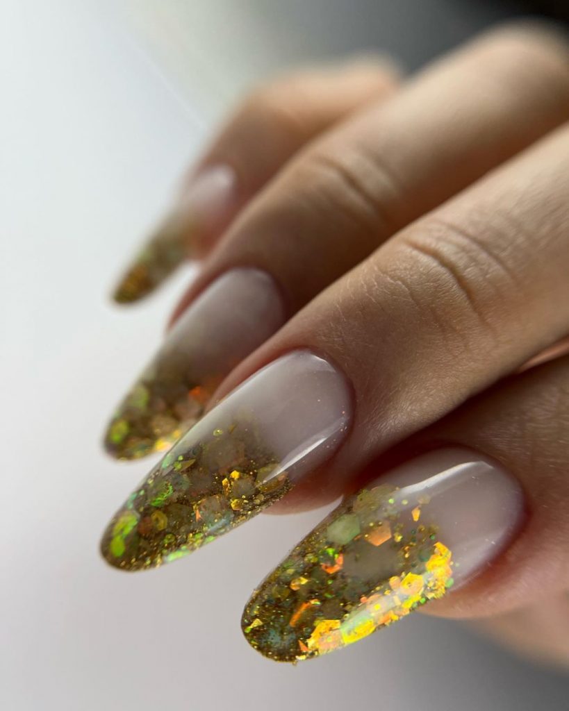 Fall Sparkle Nails 26 Ideas: Trendy Designs for the Season