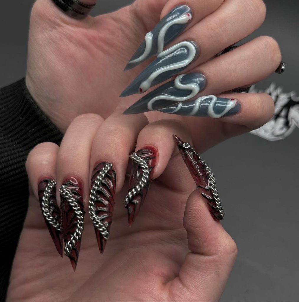 Goth Fall Nails 25 Ideas: Stunning Designs to Inspire Your Next Manicure