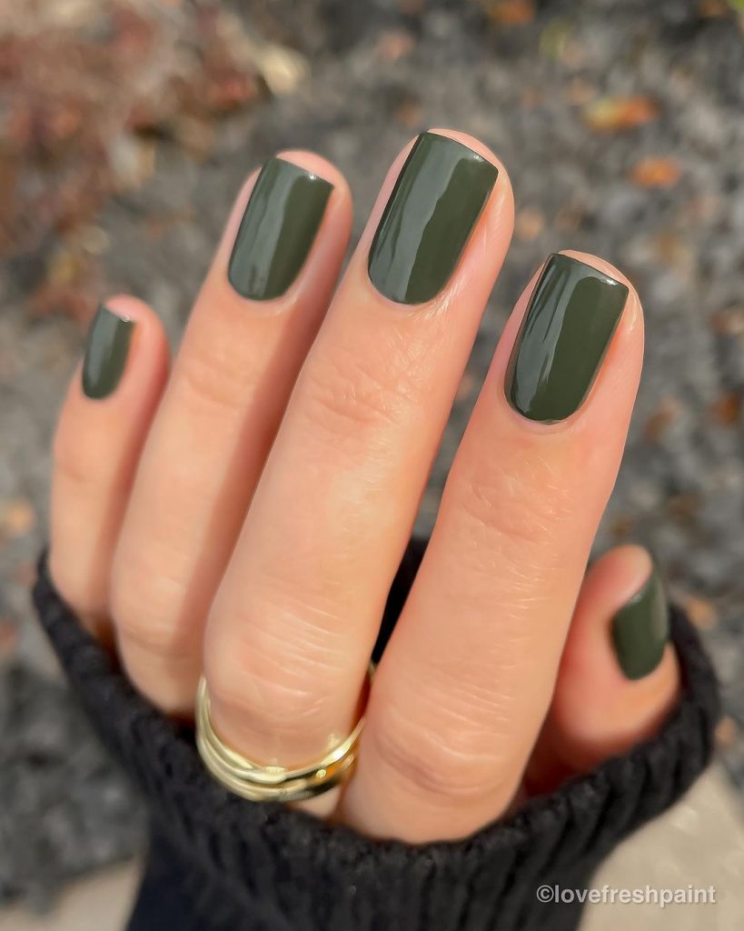 Olive Green Fall Nails 25 Ideas: The Ultimate Guide