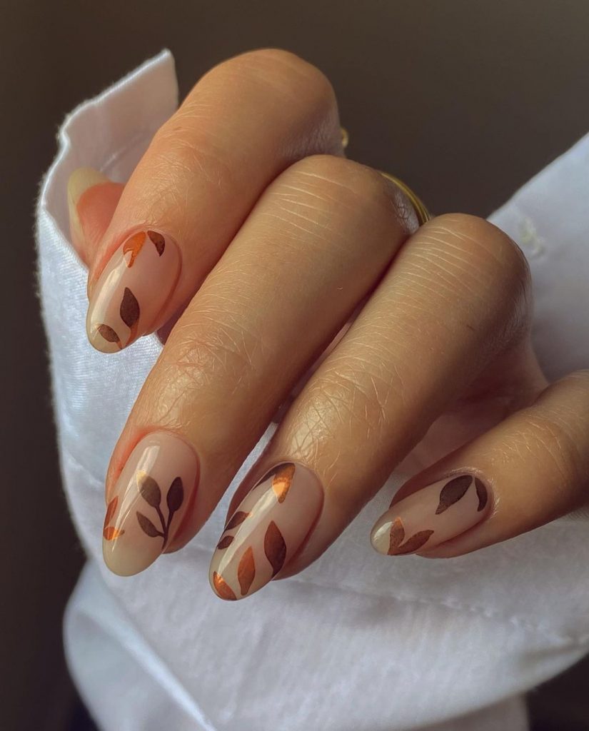 Fall Leaf Nail Art 25 Ideas: Embrace the Season with Stunning Designs