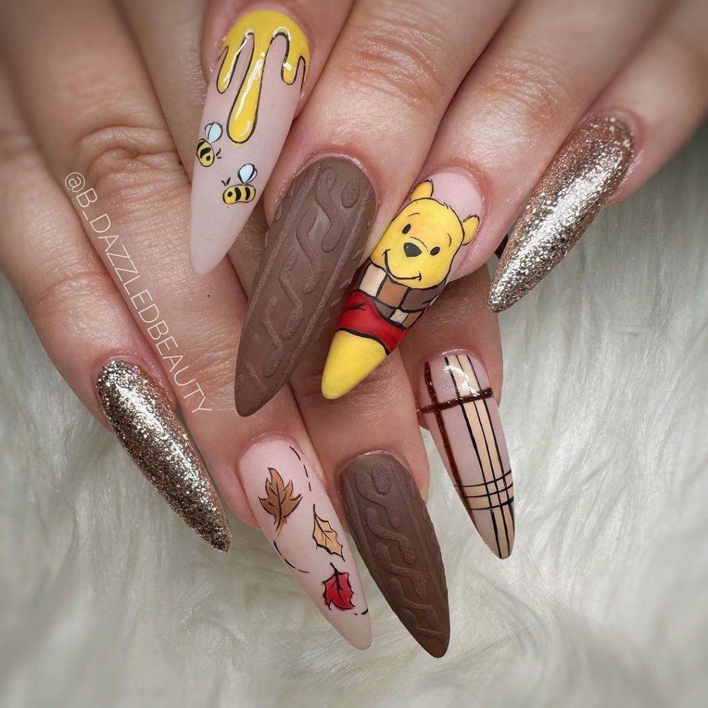 Disney Fall Nails 27 Ideas: A Magical Manicure Guide