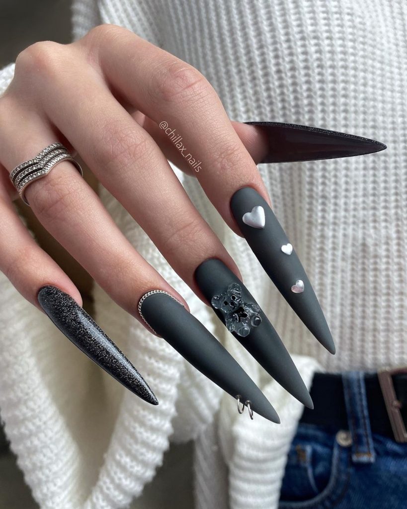 Goth Fall Nails 25 Ideas: Stunning Designs to Inspire Your Next Manicure