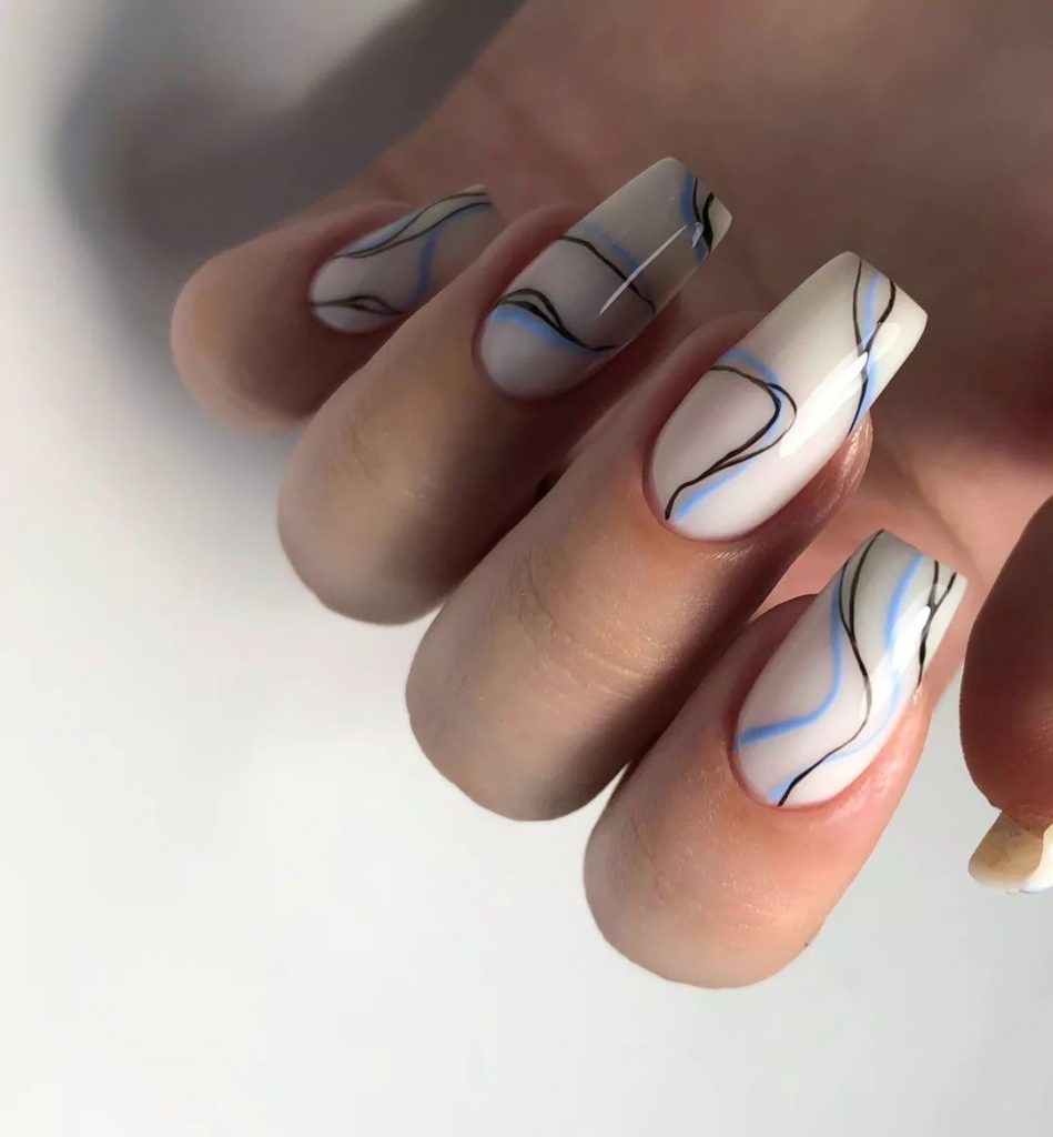 White Fall Nails 26 Ideas: Embrace the Elegance