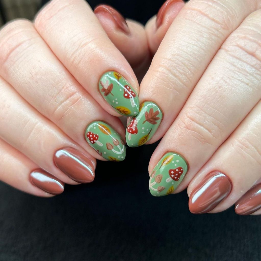 Fall Leaf Nail Art 25 Ideas: Embrace the Season with Stunning Designs