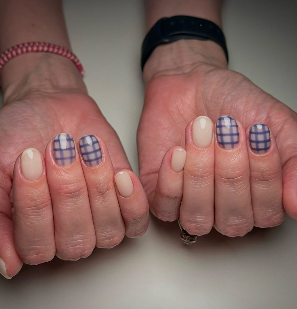 Fall Plaid Nails 2024 23 Ideas: A Trendy Guide to Chic Nail Designs