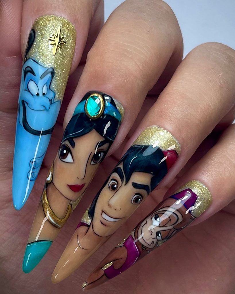 Disney Fall Nails 27 Ideas: A Magical Manicure Guide