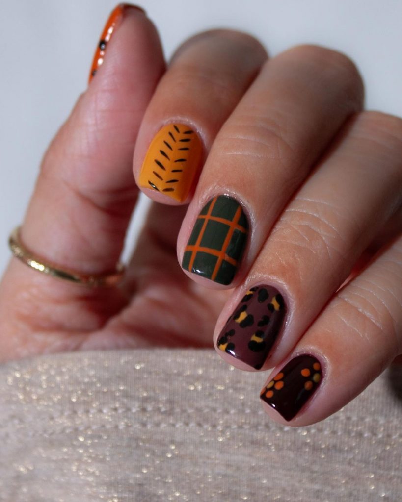 Fun Fall Nails 2024: Inspiring Manicure 25 Ideas for the Season