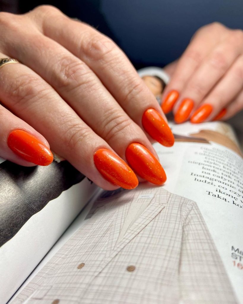 Fall Burnt Orange Nail Designs 26 Ideas: A Seasonal Delight