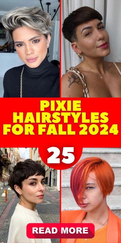 Pixie Hairstyles for Fall 2024 25 Ideas: Embrace the Change