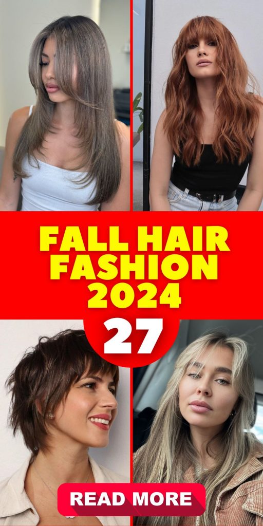 Fall Hair Fashion 2024 27 Ideas: Top Trends, Colors, and Styles for the Season