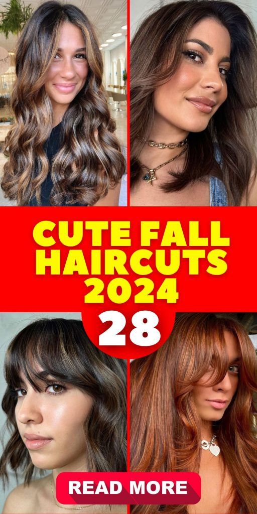 Cute Fall Haircuts 2024 28 Ideas: Top Trendy Styles to Refresh Your Look This Season