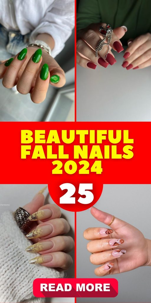 Beautiful Fall Nails 2024 25 Ideas: Chic and Elegant Manicure Ideas