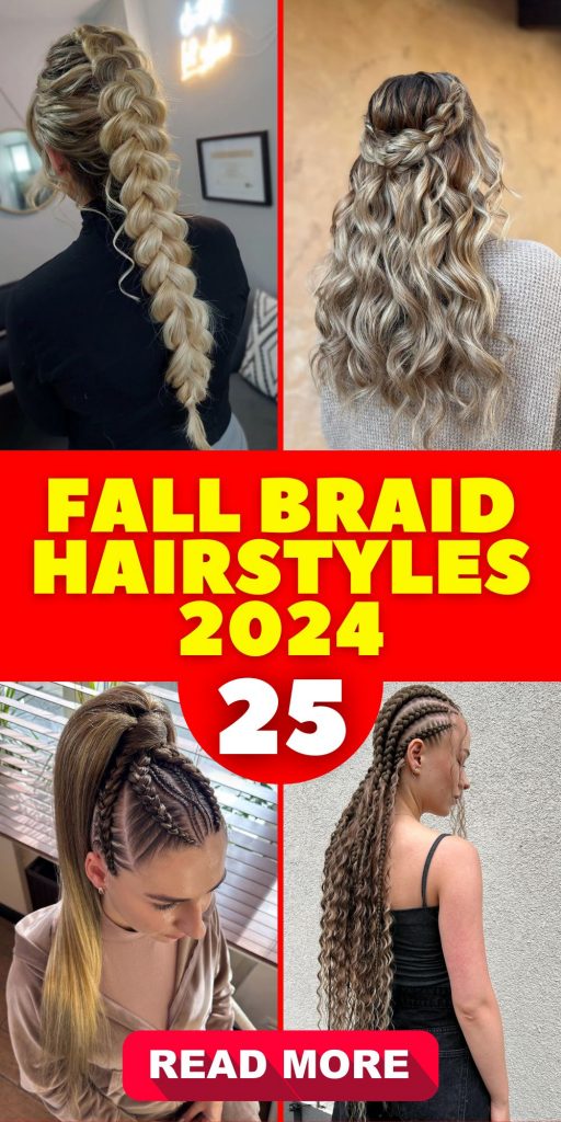 Fall Braid Hairstyles for 2024 25 Ideas: Stunning Looks to Try This Season