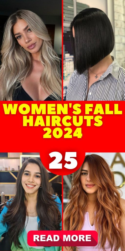 Stunning Women's Fall Haircuts 2024 25 Ideas: Top Trends and Styles for Every Hair Type