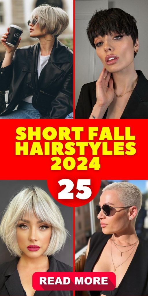 Short Fall Hairstyles 2024 25 Ideas: The Ultimate Guide to Trendy Cuts and Colors