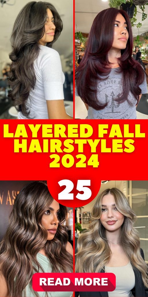 Layered Fall Hairstyles 2024 25 Ideas: Trendy Looks for Every Hair Length