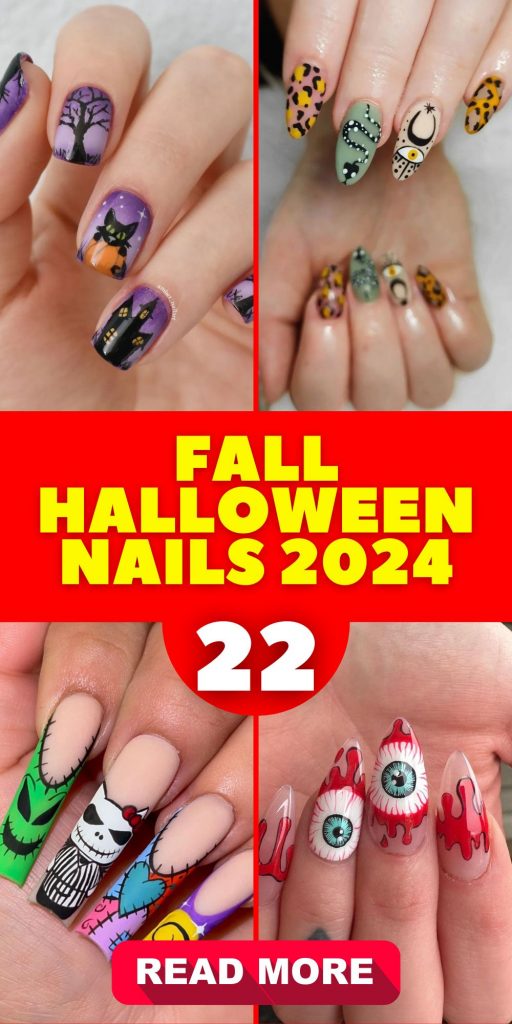 Fall Halloween Nails 2024 22 Ideas: The Ultimate Guide to Spooky and Stylish Manicures