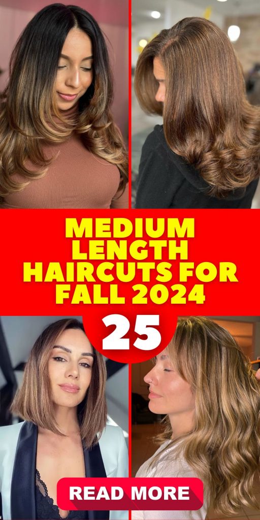 Medium Length Haircut Fall 2024 25 Ideas: Embrace the Season with Style