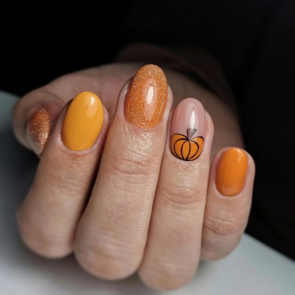 Best Fall Pumpkin Nails 2024 22 Ideas: Top Trends and Designs for the Season