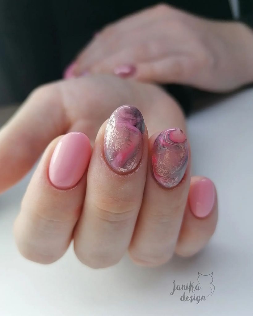 Fall Marble Nails 2024: Trendy Designs and Inspiration for the Season 24 Ideas